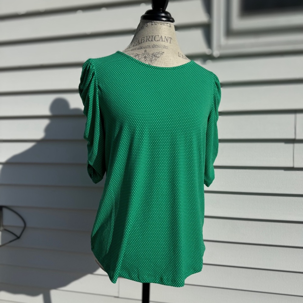 NWT Women’s Adrianna Papell Green Blouse